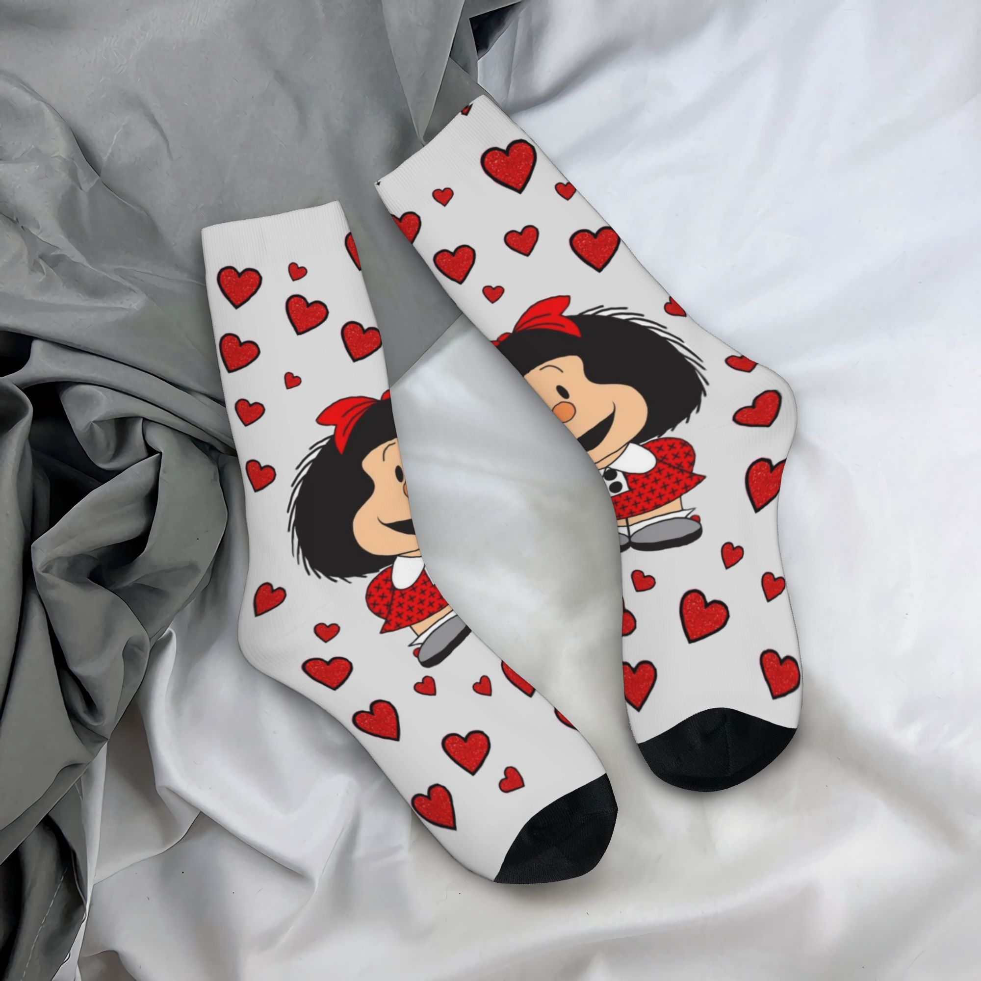 Dress Sock Men - Skarpetki z własnym nadrukiem M-Mafalda dla